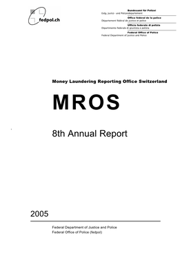 8Th Annual Report