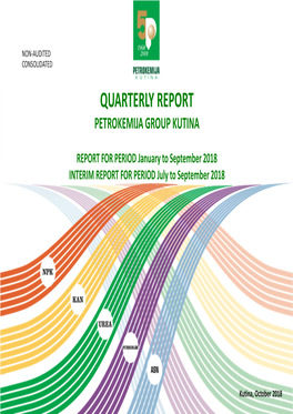 Quarterly Report Petrokemija Group Kutina