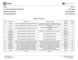 CJSU Hotararea Nr. 31 Din Data De 07.05.2021 Anexa 1 Scenariul 1