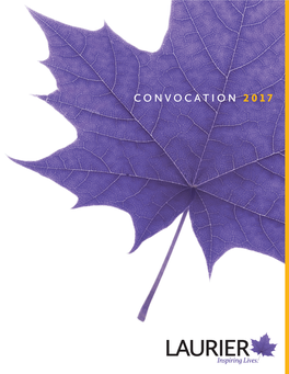 Convocation 2017