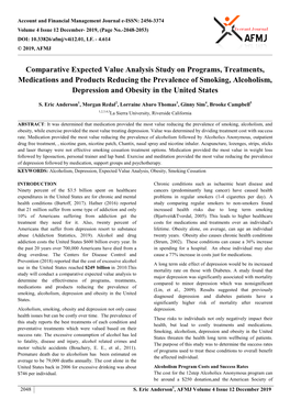 Comparative Expected Value Analysis Study On