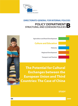 The Potential for Cultural Exchanges Between the European Union and Third Countries: the Case of China