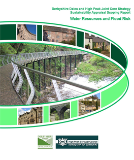Water Resources and Flood Risk Topic Paper April 2009 How the Sustainability Appraisal Framework Will Be 1 Used