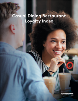 Casual Dining Restaurant Loyalty Index