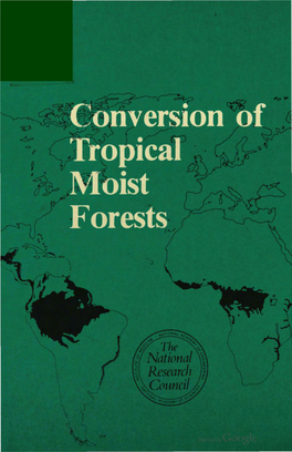 Role of Forest Farmers in Conversion of Tropical Moist Forests