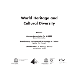 World Heritage and Cultural Diversity