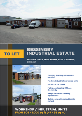 Bessingby Industrial Estate Yo16 4Sj Bessingby Way, Bridlington, East Yorkshire