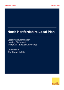 North Hertfordshire Local Plan