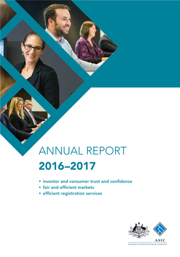 ASIC Annual Report 2016-2017