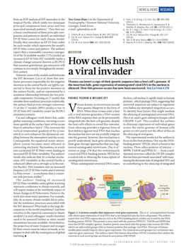 How Cells Hush a Viral Invader