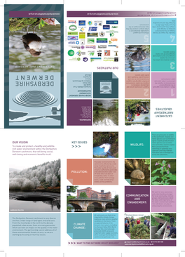 Derbyshire Derwent Catchment Partnership Leaflet