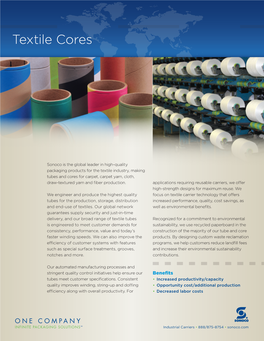 Textile Cores