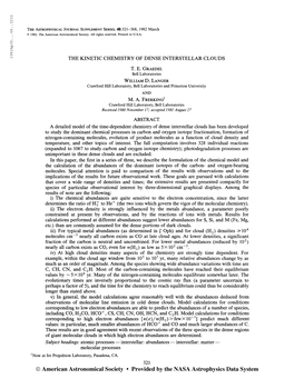 1982Apjs. . .48. .32 IG the Astrophysical Journal Supplement