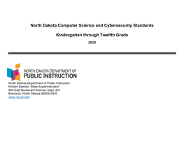 Computer Science and Cybersecurity Standards