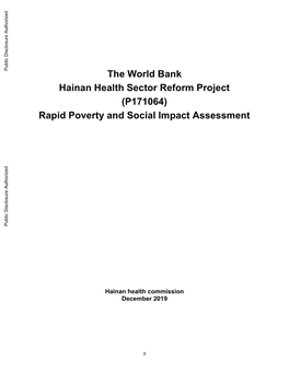 World Bank Document