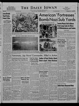 Daily Iowan (Iowa City, Iowa), 1943-05-22