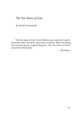 The Ten States of God