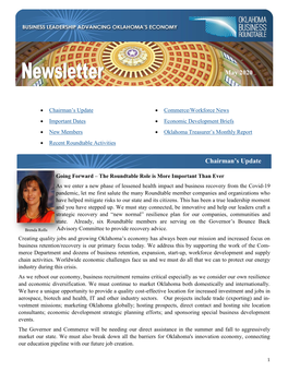 May 2020 Newsletter.Pdf