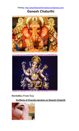 Ganesh Chaturthi