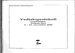 12. November 2000 I Folkets Hus, Oslo