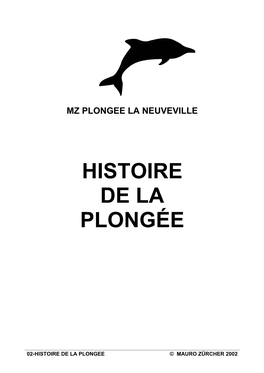 Histoire De La Plongée