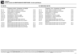 Centre Scolaire De MONTAUBAN DE BRETAGNE: Circuits Spécifiques