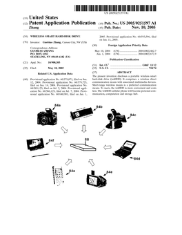 (12) Patent Application Publication (10) Pub. No.: US 2005/0251597 A1 Zhang (43) Pub