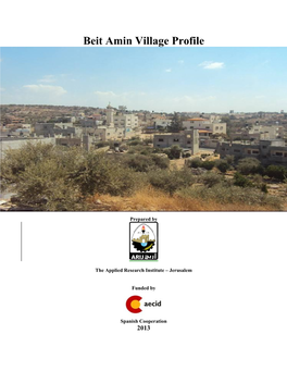 Beit Amin Village Profile