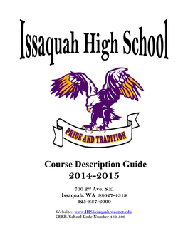 Issaquah High School Specific Information and Course Listings
