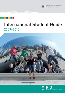 International Student Guide 2009 - 2010 Contents