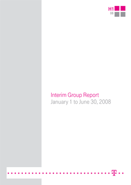 Half-Year Financial Report Deutsche Telekom AG