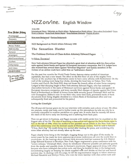 NZZ On/I Ne.' English Window