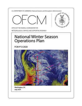 2020 National Winter Season Operations Plan