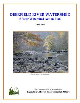 DEERFIELD RIVER WATERSHED 5-Year Watershed Action Plan