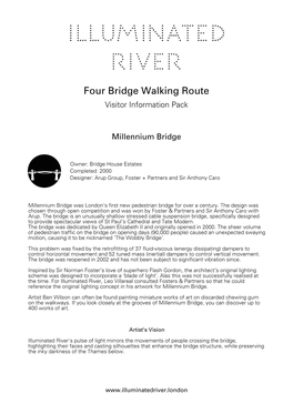 Four Bridge Walking Route Visitor Information Pack