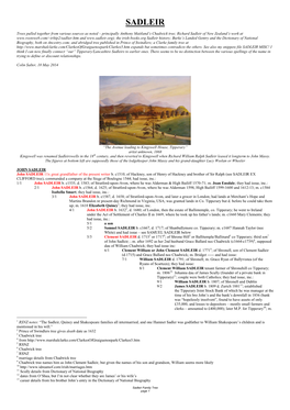 Sadleir A4 140510 Family Tree