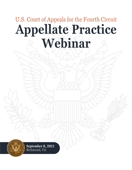 Appellate Practice Webinar