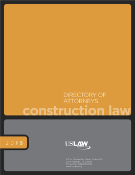 Construction Law Practice Group