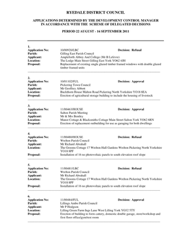 Delegated List , Item 90. PDF 51 KB
