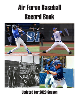 Air Force Baseball Record Book