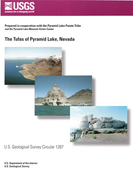 The Tufas of Pyramid Lake, Nevada