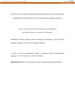 Effects on Olive and Olive Oil Storage in the Tocopherols Content of Portuguese Virgin Olive Oils