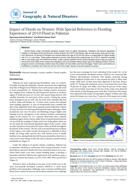 Impact of Floods on Women