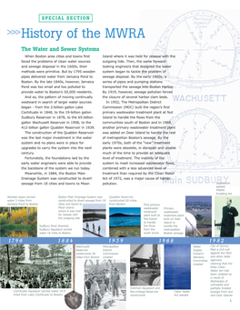 MWRA's History