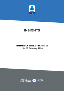 Libro P Partite Insights Giornata