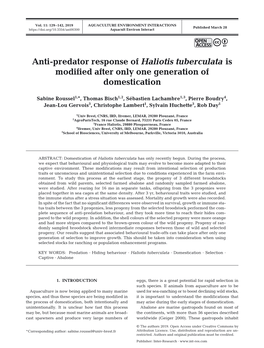 Aquaculture Environment Interactions 11:129