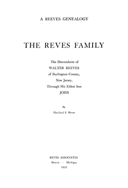 The Reves Family