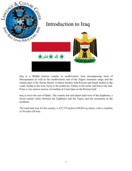 Relative Location Iraq Is in Both the Northern and Eastern Hemispheres