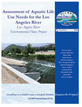 Assessment of Aquatic Life Use Needs for the Los Angeles River: Los Angeles River Environmental Flows Project