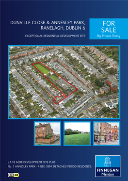 Dunville Close & Annesley Park, Ranelagh, Dublin 6